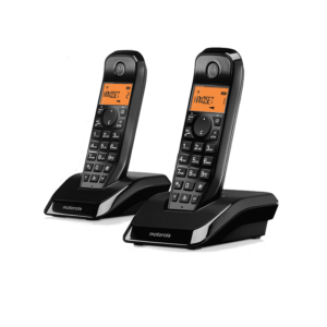 TELEFONO INALAMBRICO MOTOROLA S1202 DUO NEGRO