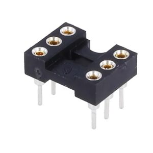 ZÓCALO C.I. PIN TORNEADO 6P (2Lx3P) PCB