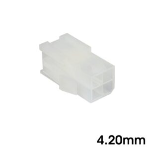 CONECTOR MINI POWER 4C MACHO AÉREO 4.20mm NATURAL