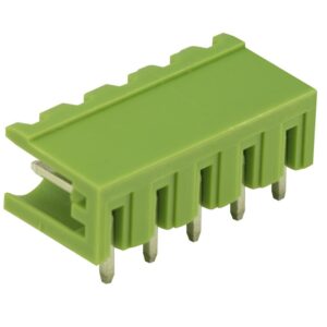 CLEMA MACHO ACODADO 5 PINES PASO 5.08mm. MSTB5G