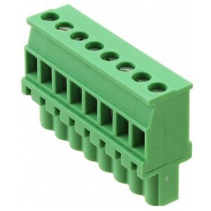 CLEMA HEMBRA RECTA 8 VIAS 5.08mm ENCHUFABLE PCB