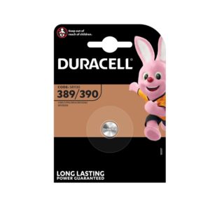 PILA BOTÓN DURACELL 389/390 ÓXIDO DE PLATA 1.55V PACK 1U