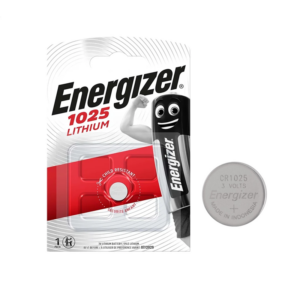 PILA BOTÓN ENERGIZER CR1025 LITIO 3V PACK 1U