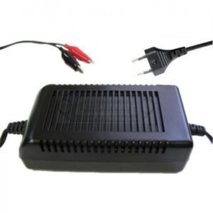 CARGADOR BATERÍAS PLOMO ÁCIDO 12V 2A
