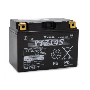 BATERIA DE MOTO AGM YUASA 12V 11.8Ah (20HR) / 230 CCA