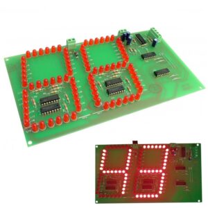 KIT CONTADOR / DESCONTADOR "SU TURNO" 2 CIFRAS CEBEK CD-20