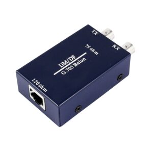 BALUN 2x BNC HEMBRA -  RJ45 FTP HEMBRA G.703