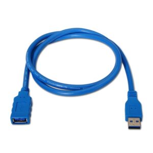 CABLE USB-A 3.0 ALARGADOR M-H AZUL 2m