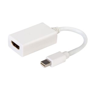 ADAPTADOR MINI DISPLAYPORT a HDMI BLANCO CABLE 0.15m