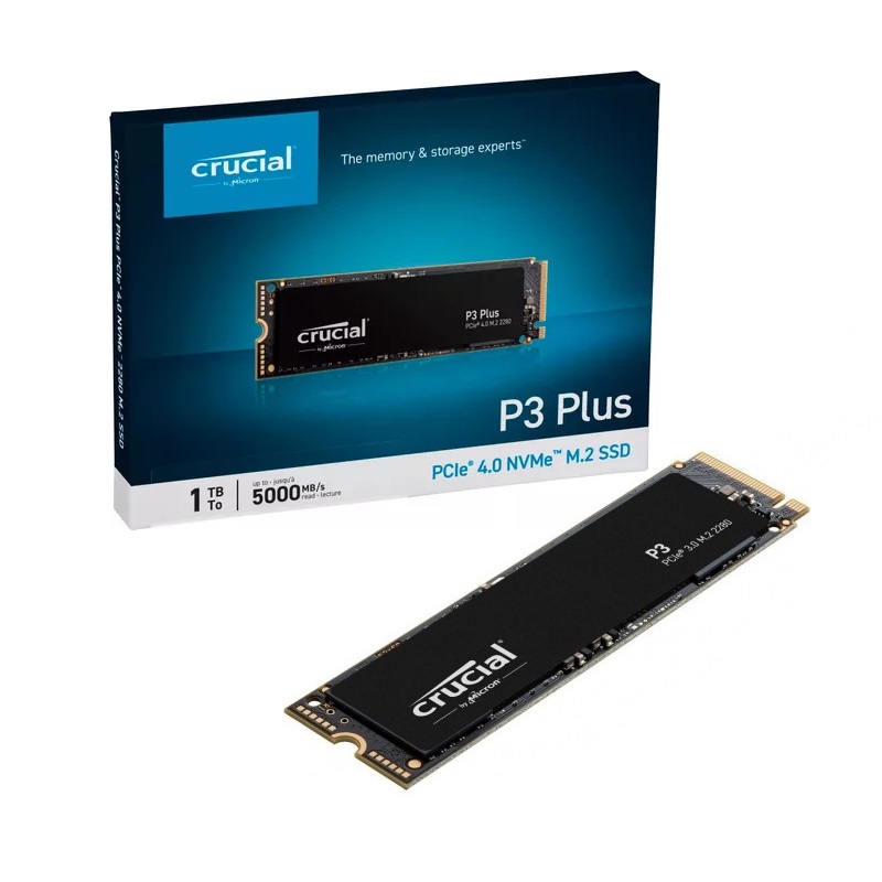 DISCO SSD M.2 PCIe 4.0 NVME 1TB CRUCIAL P3 PLUS