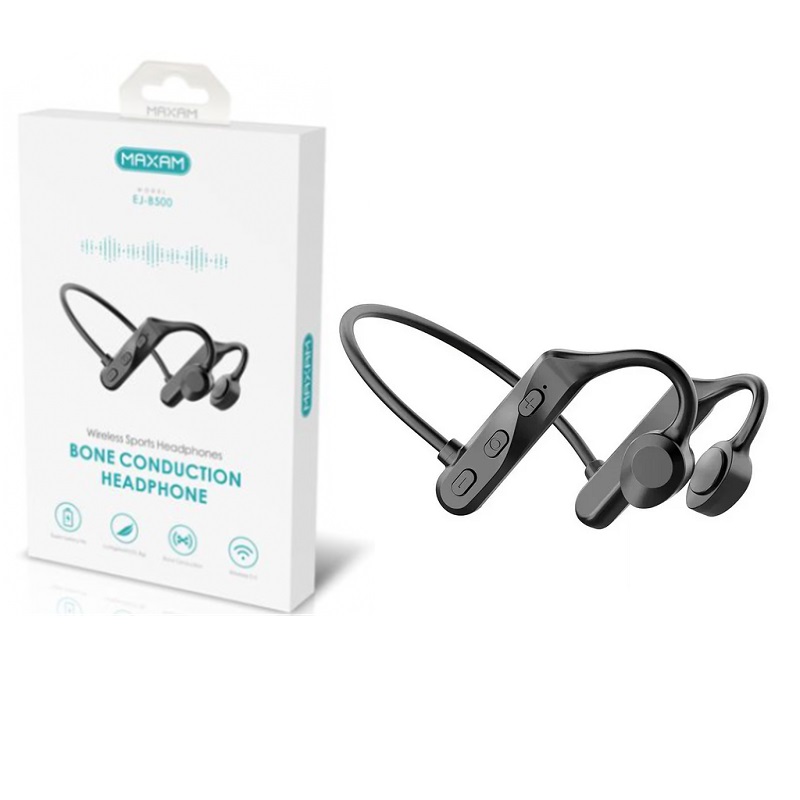 AURICULARES CONDUCCIÓN OSEA WIRELESS V5.0 NEGRO