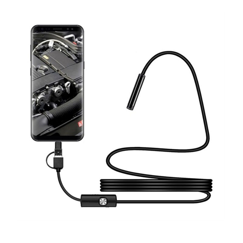 CÁMARA ENDOSCÓPICA REBEL 3e1 MÓVIL/PC 1280x720P CABLE 2m - Imagen 3