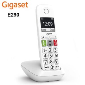 TELÉFONO INALÁMBRICO GIGASET E290 ECO DECT BLANCO