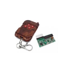 MÓDULO RECEPTOR RF 315MHZ 4 CANALES C/ MANDO RF 100/150M