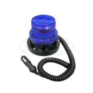 LUZ DE AVISO ESTROBOSCÓPICA FLASH AZUL 12/36V DC