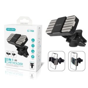SOPORTE PARA SMARTPHONE 2EN1 MAGNETICO/CLIP REJILLA COCHE