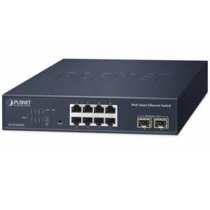 SWITCH ETHERNET WEB SMART 8P 10/100/1000Mbps+ 2P 1000X SFP L2
