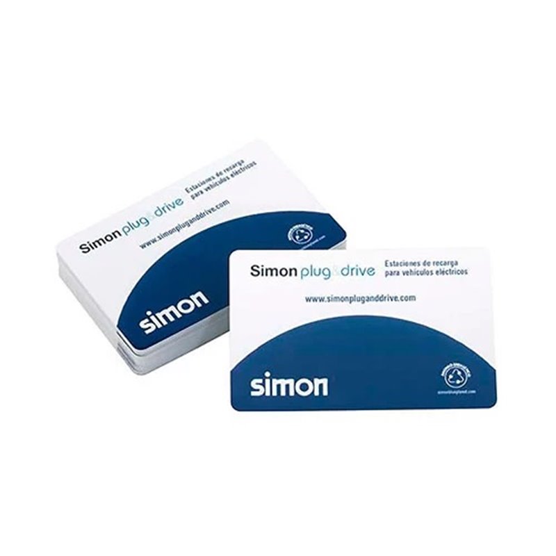 KIT TARJETAS RFID MFARE GRABADAS 25U SIMOM 0603001-039