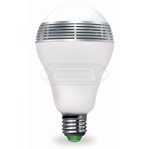 BOMBILLA LED RGB BLUETOOTH E27 CON ALTAVOZ
