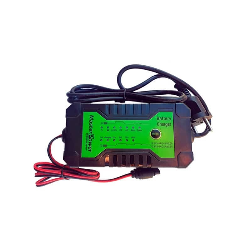CARGADOR INTELIGENTE BATERIAS PLOMO AGM/GEL/9LIFEPO4