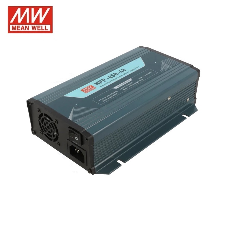 CARGADOR DE BATERIAS GEL/AGM 48V 456.9W 24-80Ah MEAN WELL