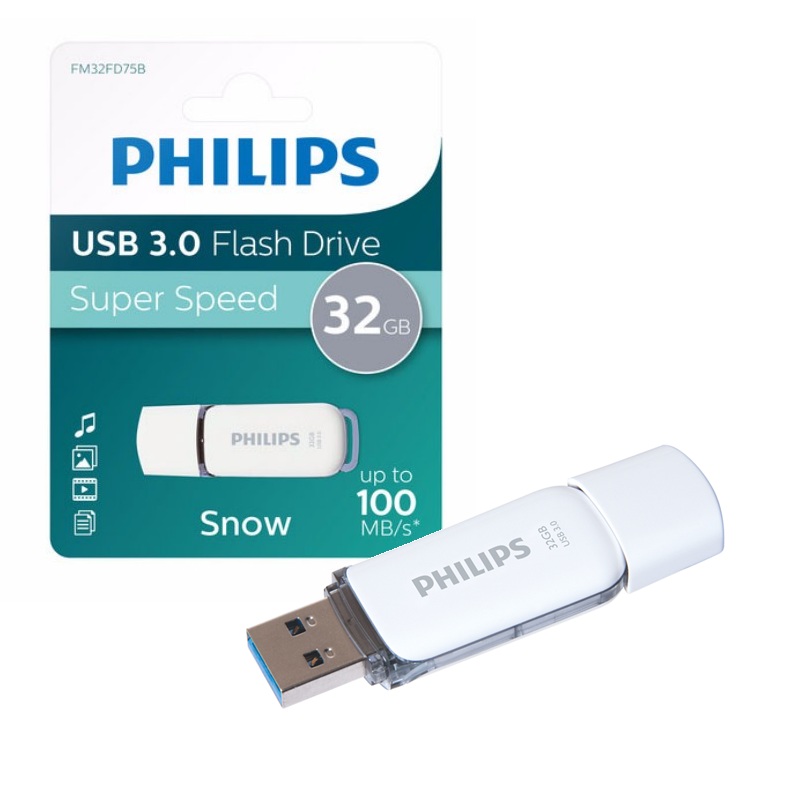 MEMORIA USB 3.0 32GB PHILIPS SNOW SUPER SPEED