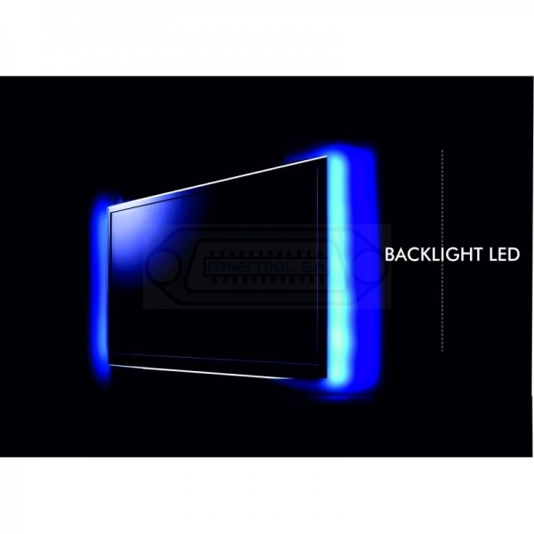 KIT DOS TIRAS LED RGB CON USB PARA TV