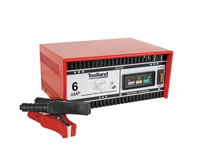 CARGADOR BATERÍAS PLOMO-ÁCIDO 12V 6A