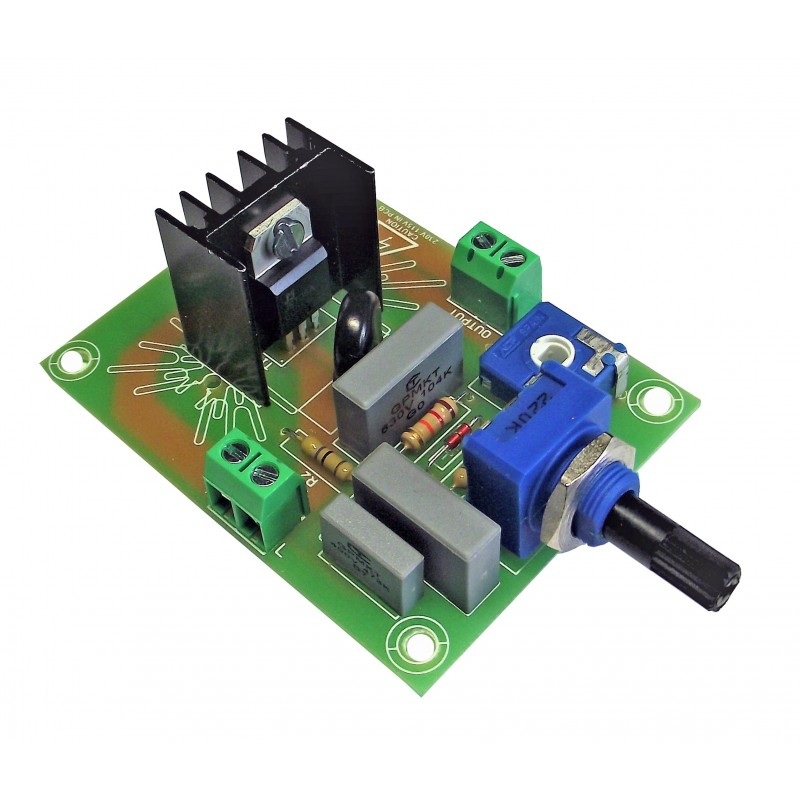 KIT  REGULADOR VELOCIDAD 230V AC MOTORES 375W CEBEK R-8