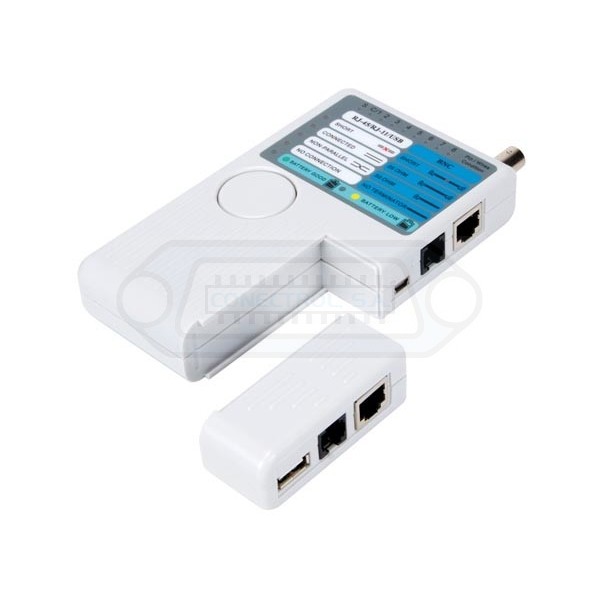 TESTER CABLES DE RED LAN/ BNC/ USB