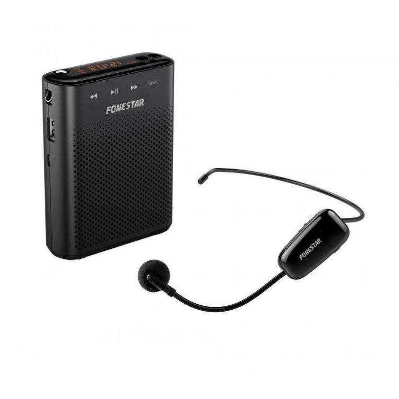 AMPLIFICADOR PORTÁTIL PERSONAL CON MICRÓFONO INALÁMBRICO