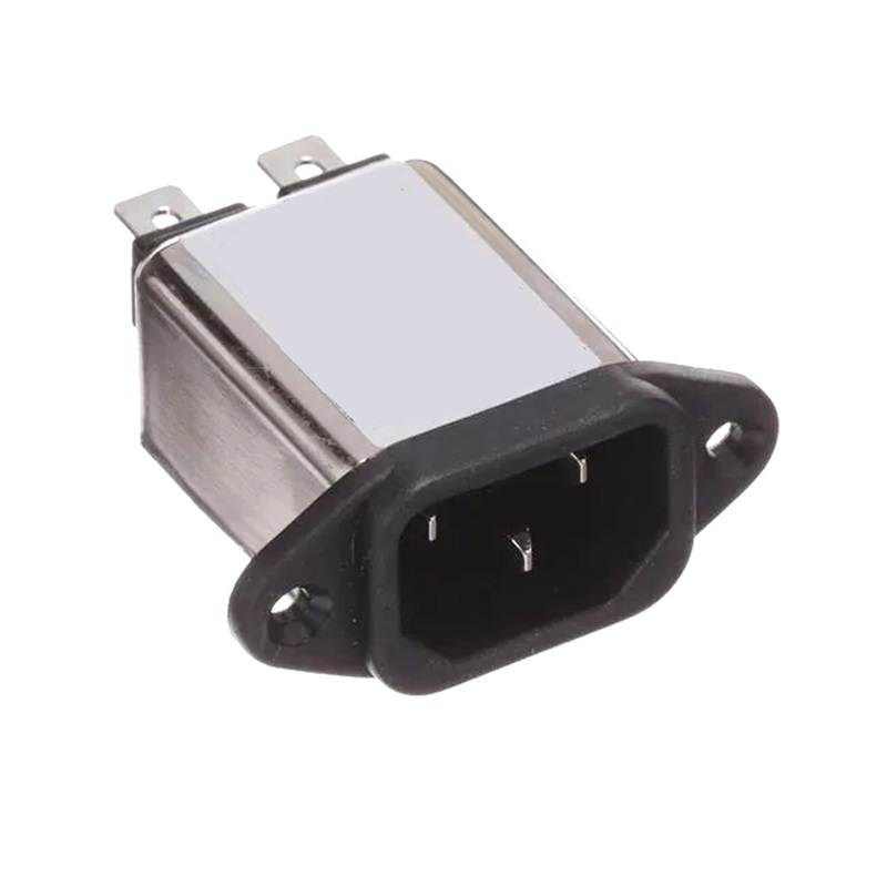 FILTRO EMI 3A BASE IEC C14  PANEL TORNILLOS