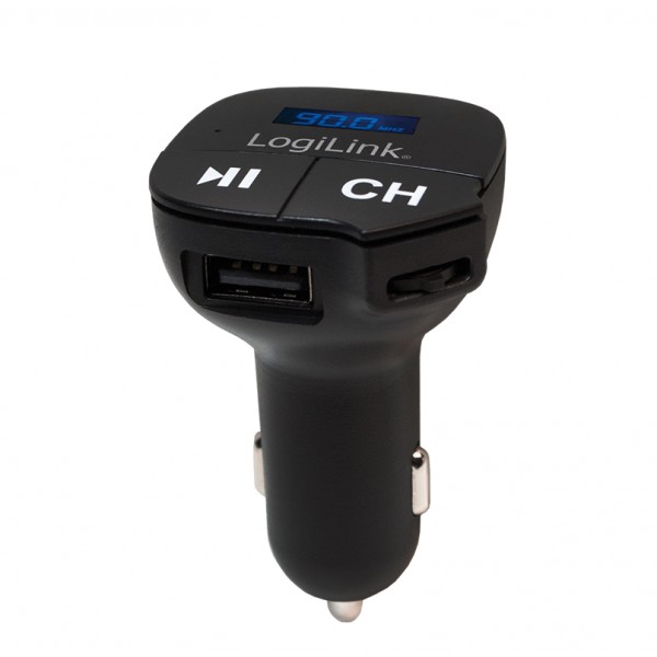 TRANSMISOR FM AUDIO MP3/WMA PARA COCHE CON SLOT MICRO SD