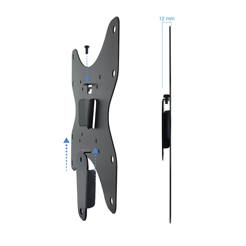 SOPORTE DE PARED TV 23"/42" FIJO 35 KG. NEGRO - Imagen 3