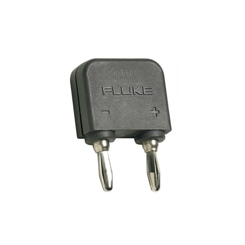 ADAPATADOR TERMOPAR TIPO K A DOBLE BANANA FLUKE 80AK