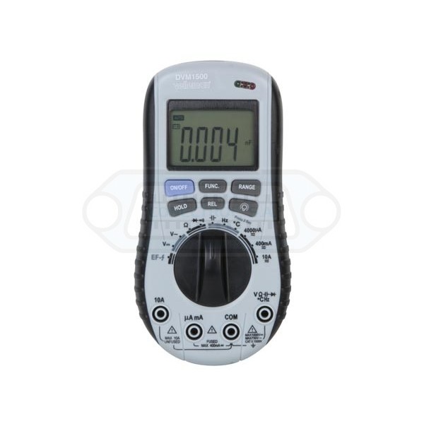 MULTÍMETRO DIGITAL AUTORANGO + DETECTOR DE TENSIÓN CA