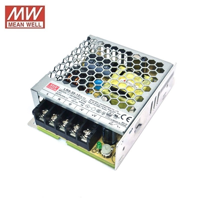 FUENTE ALIMENTACIÓN DC 15V 2.4A 36W CONMUTADA MEAN WELL