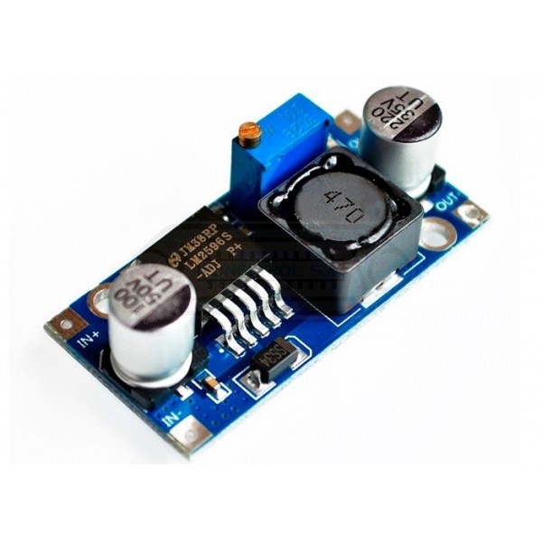 MÓDULO DC-DC REDUCTOR IN 4...40V OUT 2.3...35V 2A