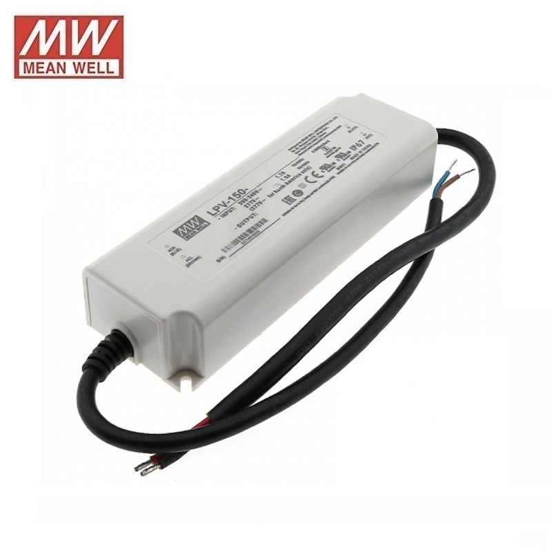 DRIVER LED IP67 DC 12V 10A 120W MEAN WELL VOLTAJE CONSTANTE