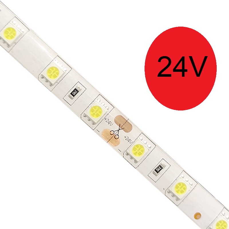 TIRA LED ROJO 24VDC IP54 255LM 12W METRO