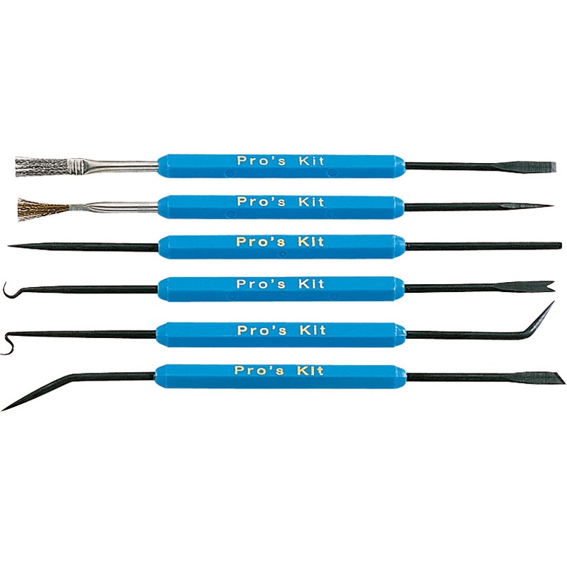 KIT HERRAMIENTAS PARA SOLDADURA 6 UNIDADES