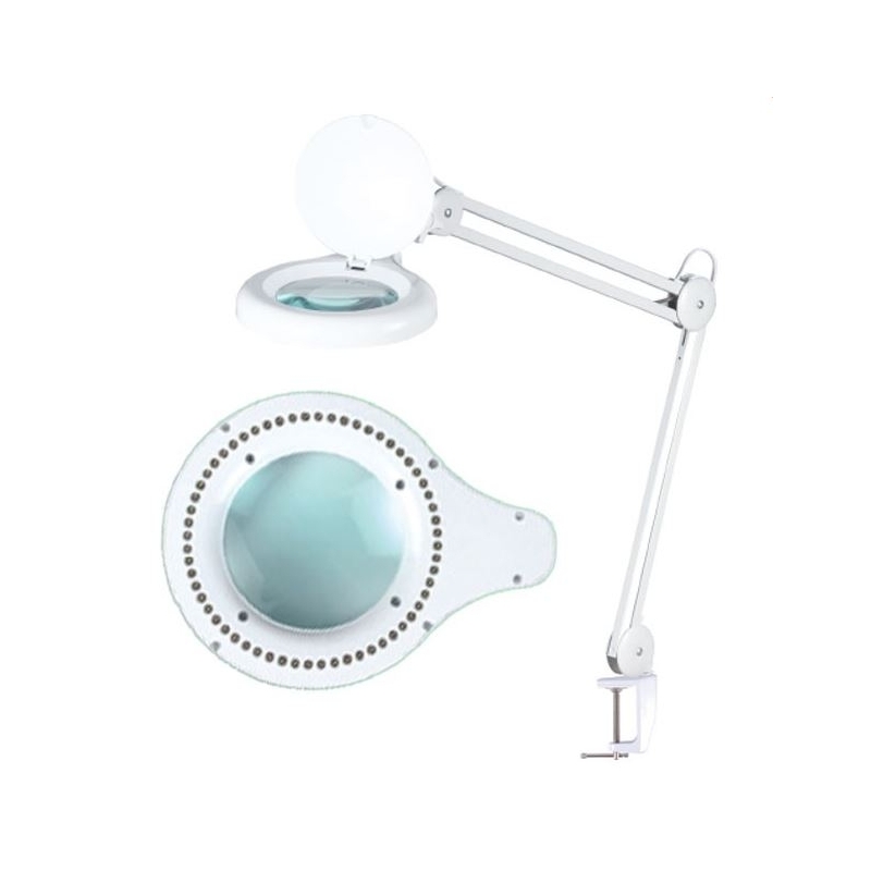 LUPA FLEXO ARTICULADA CON LUZ (60 LEDS) DISMOER 5 DIOPTRIAS