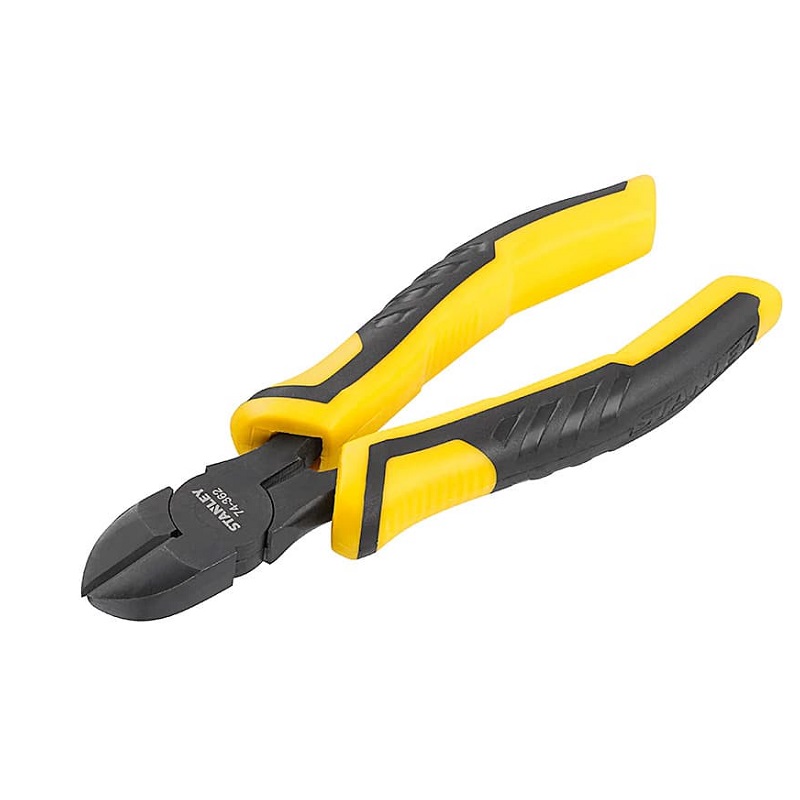 ALICATE CORTE DIAGONAL DINAGRIP 6" STANLEY STHT0-74362 150MM