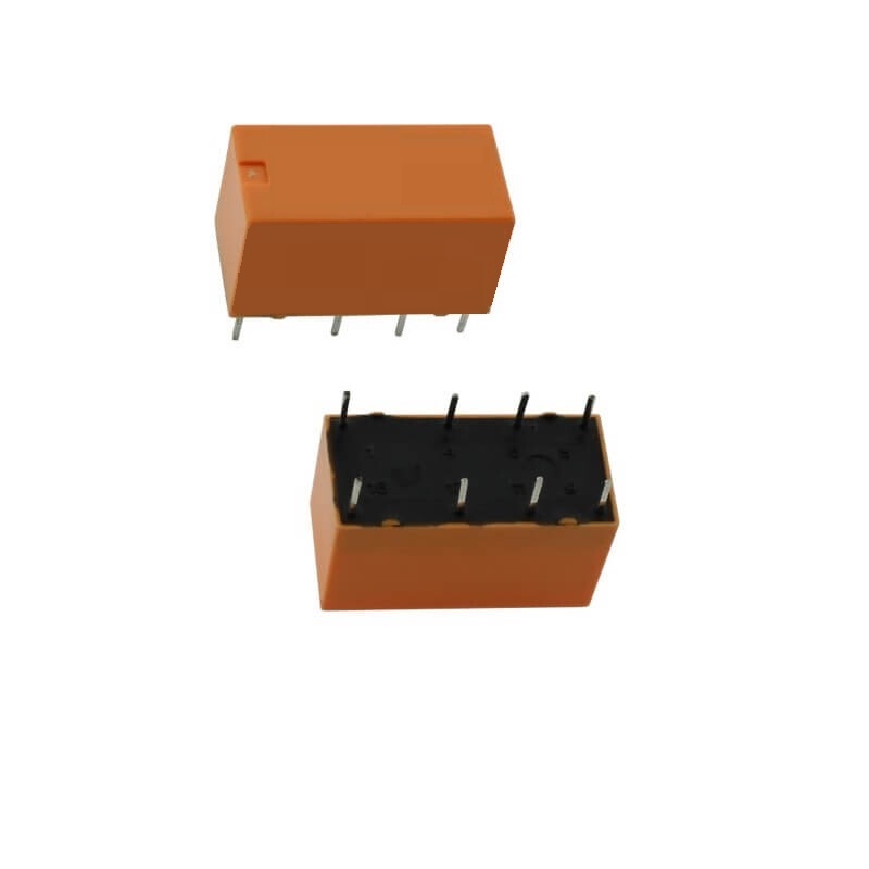 RELÉ MINIATURA DC 6V 2A DPDT (2Co) PCB