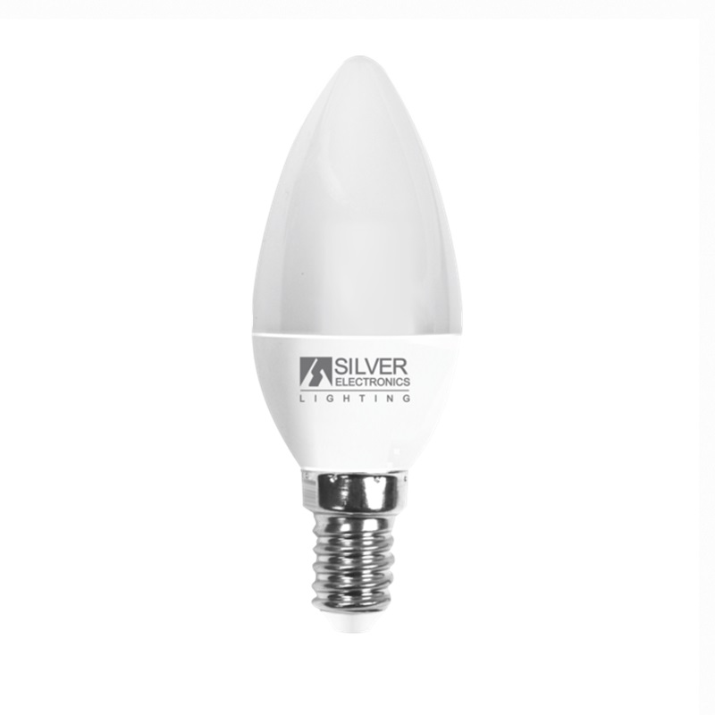 BOMBILLA LED VELA CERÁMICA Ø37mm 7W 230V 620Lm 5000K E14