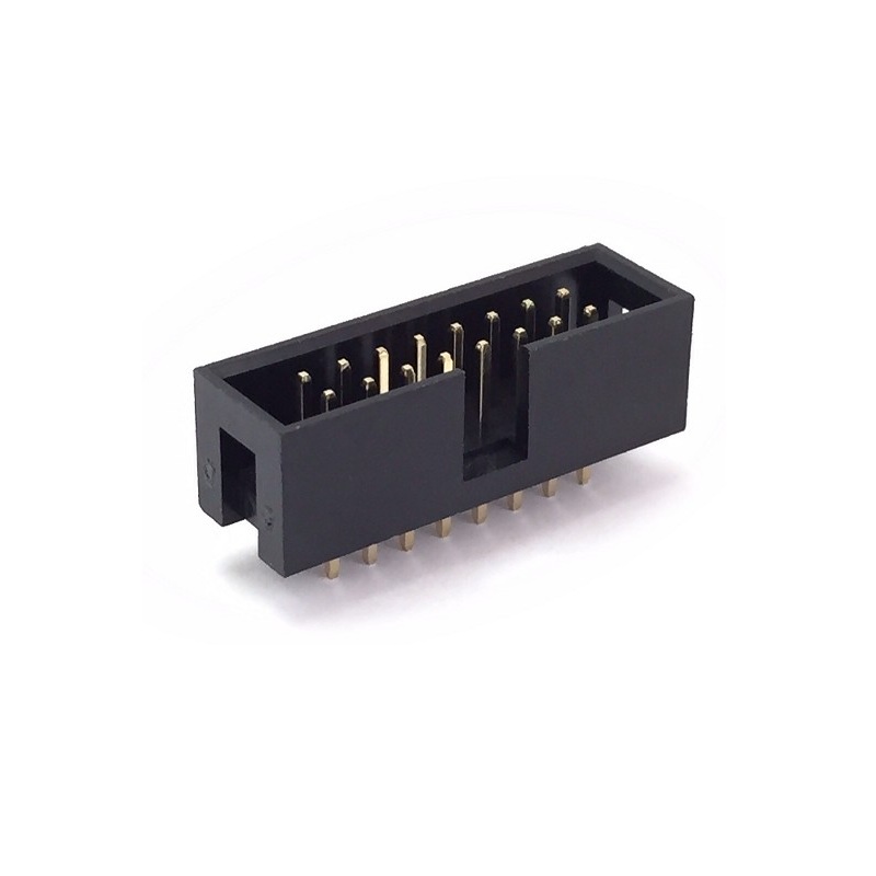 CONECTOR IDC 16P (2Lx8P) MACHO 2.54mm RECTO SOLDAR PCB