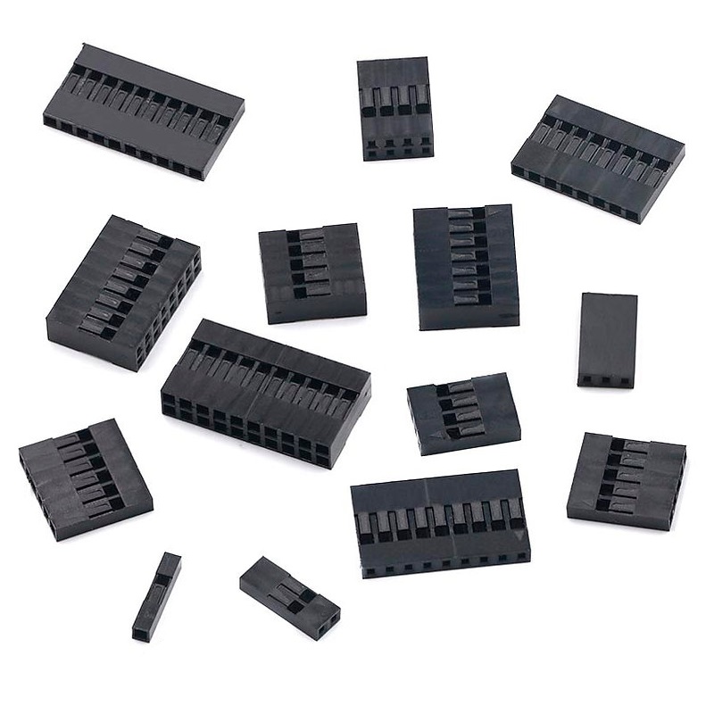 CONECTOR DUPONT 2.54mm 4P 1 FILA ENGASTAR