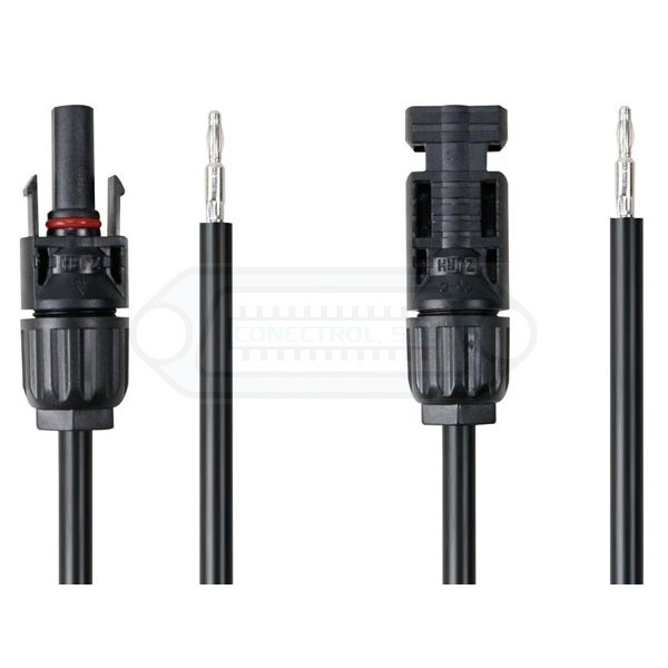 JUEGO CABLES MC4 MACHO - HEMBRA