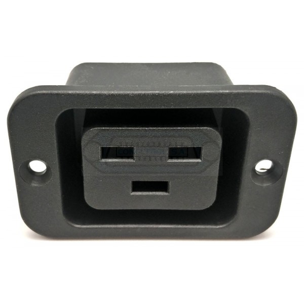 BASE IEC 60320 C19 HEMBRA CHASIS 16A