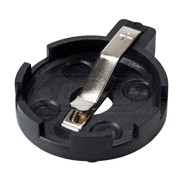 PORTAPILAS BOTÓN 1 PILA Ø20mm PCB